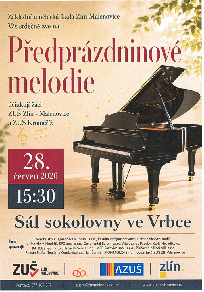 Předprázdninové melodie